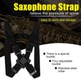 thumbnail image 1 of Cergrey Adjustable Sax Saxophone Chest Shoulder Strap Harness Musical Instrument Accessory, Saxophone Shoulder Strap, Adjustable Sax Strap, 1 of 8