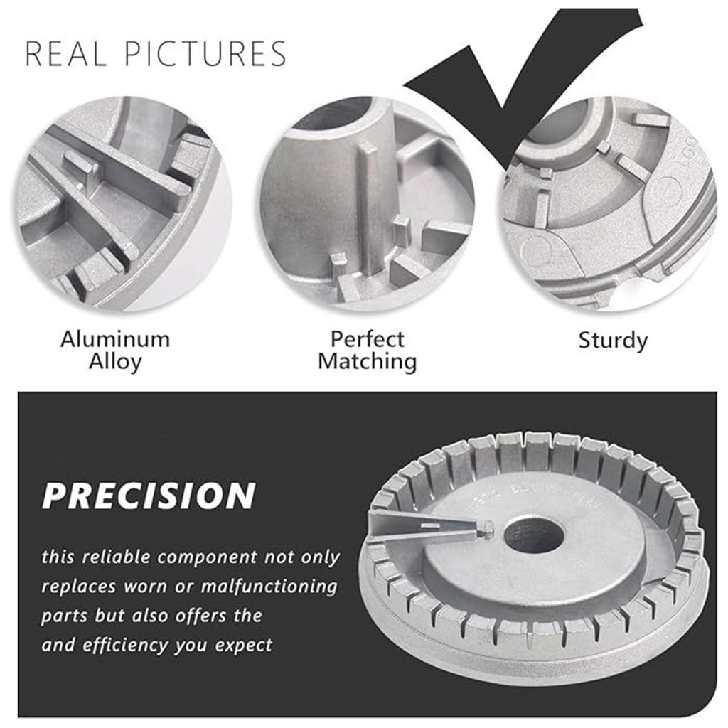 Global Gas Extent Bottom Plate Fast Change Aluminum Wrought Iron Replacement Part For Oven Stove Entities