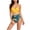 00 # Yellow, variant on REORIAFEE Womens Swimsuits Plus Size Vintage Swimsuit Padded Bikini Set Two Piece Swimsuit Black L