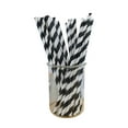thumbnail image 6 of 100pc Paper Straws | Disposable Drinking Straws | Thick & Durable | For Parties, Restaurants & Home Use, 6 of 8