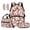 Baseball Print, variant on Sea Turtle Print Kids Backpack and Lunch Box Set 4-Piece 17 Inch School Backpack, Lunch Bag, Pencil Case, Bookmark, for Elementary Boys and Girls Back to School