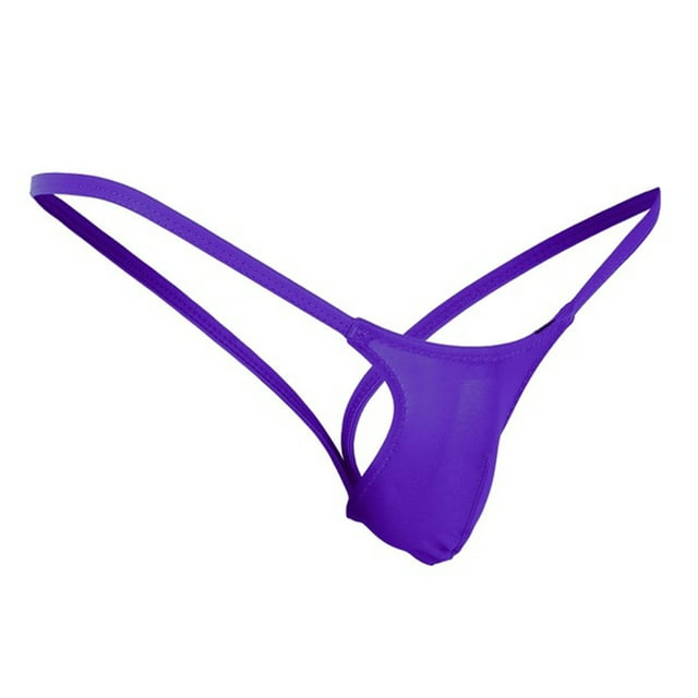 DPTALR sous-Vêtements pour Hommes Dos Ouvert Caleçons Courts Bas G-string String
