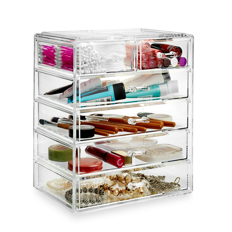 10 Pack 5 X 7 Photo Storage and Embellishment Craft Case, Clear Organizer  Box Makeup Organizer - AliExpress