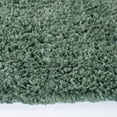 thumbnail image 4 of SAFAVIEH August Sophia Solid Plush Shag Area Rug, Green, 6'7" x 6'7" Round, 4 of 8