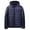 #177 Navy, variant on HaHaHappy Mens Down Jackets with Hood Oversized Lightweight Puffer Jacket Casual Quilted Insulated Puffy Coat Packable Warm Winter Coats Navy L