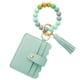 thumbnail image 1 of Pulsera Llavero Pulsera Cartera, Llavero Brazalete de Cuentas de Silicona, Llaveros de Bolsillo con Borla para Tarjeta para Mujer, 1 of 5