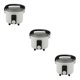 thumbnail image 2 of Tholdsy Toy House Supply Muebles de cocina Accesorio de cocina resistente al desgaste para el hogar Escuela Kindergarten Niños Padres Blanco Blanco 3piezas, 2 of 6