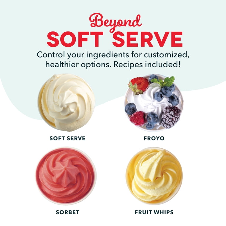 Dash Soft Serve Ice Cream Maker, Cream photo 4