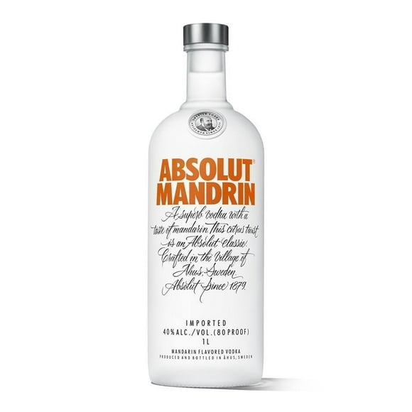 Paquete de 3 Vodka Absolut Mandarin 750 ml Absolut Paquete de 3