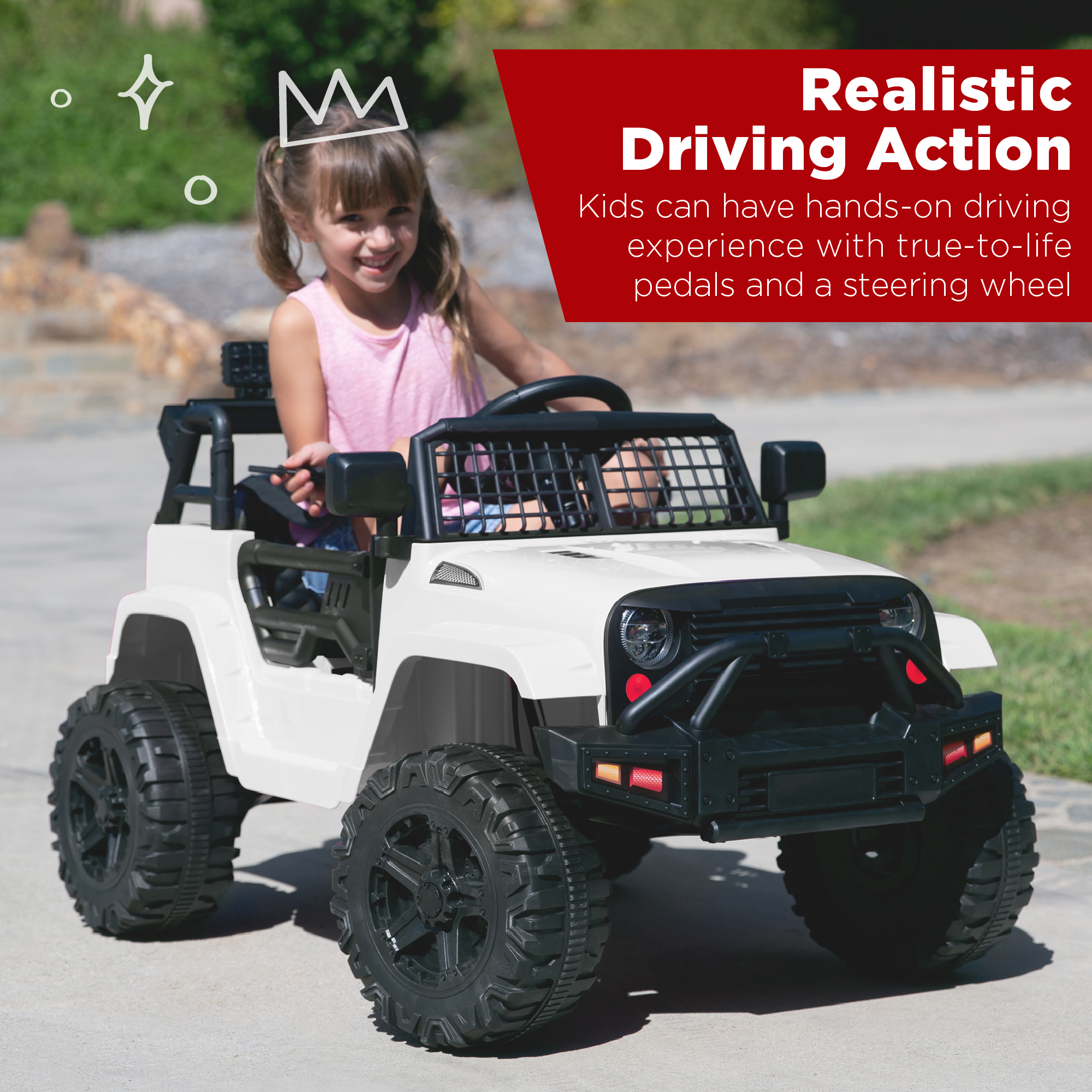 Best Choice Products 12V Kids Ride On Truck Car w/ Parent ...