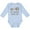 AE-Light Blue, variant on Inktastic My Peepaw Loves Me Grandchild Boys or Girls Long Sleeve Baby Bodysuit