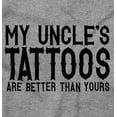 thumbnail image 2 of My Uncle's Tattoos Better Than Yours Romper Boys or Girls Infant Baby Brisco Brands 12M, 2 of 6