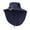 Navy, variant on Solar Powered Sun Hat for Kids&Teens Outdoor Camping Hiking with Neck Cover - Wide Brim Sunshade Cap for Adventures in Camping & Hiking
