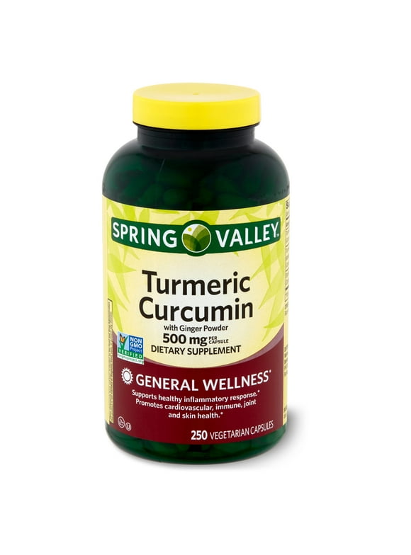 Turmeric Curcumin in Herbal Supplements