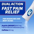 thumbnail image 4 of BC Powder Pain Reliever, Cherry Flavor Aspirin Dissolve Packs, Body Aches & Pains Relief, 24 Ct, 4 of 19
