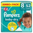 thumbnail image 1 of Pañales Pampers Baby-Dry Talla 8 52 unidades, 1 of 1