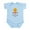 Sky Blue, variant on CafePress - Powerlifting Chick Infant Bodysuit - Baby Light Bodysuit, Size Newborn - 24 Months