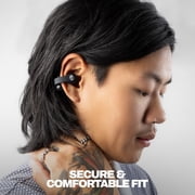 Skullcandy PUSH 720 XT Open Ear True Wireless, Black/Silver