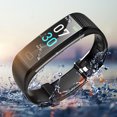 thumbnail image 3 of Gwong Electrónica ST5 Sports Smart Watch Bluetooth compatible con Bluetooth Rastreador de fitness IP68 ritmo cardíaco Monitor de presión arterial Pulsera inteligente para la vida diaria, 3 of 6