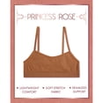 thumbnail image 2 of Princess Rose Girls Seamless Bra - 7 Pack Seamless Training Bra Spaghetti Strap Brallettes (5-12), 2 of 7