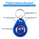 thumbnail image 4 of 150 Piezas 125 Khz Tarjeta de Identificación de Proximidad RFID Keyfob Llave de Control de Acceso para de Control de Acceso de Entrada de Puerta TK4100, 4 of 5