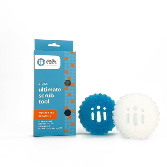 Used By Humans™ Ultimate Kitchen Scrub Sponge 2PK