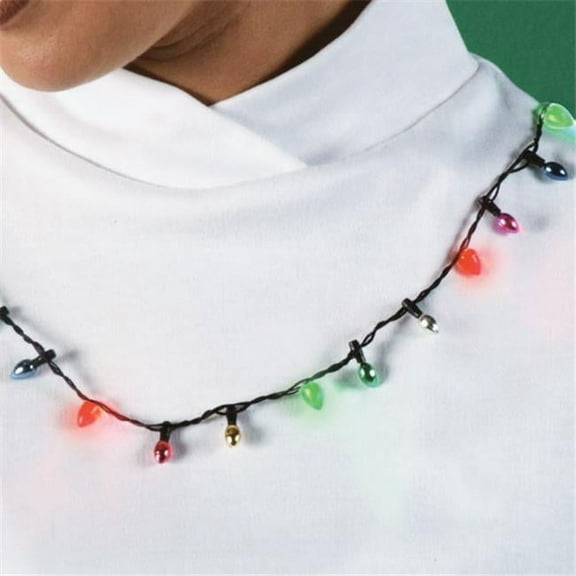 Christmas Lights Necklace