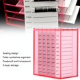 thumbnail image 1 of YLSHRF Anti-Pressure Makeup Box, Storage Box, Home For Personal Professional Eyelash Artist Pink, 1 of 8