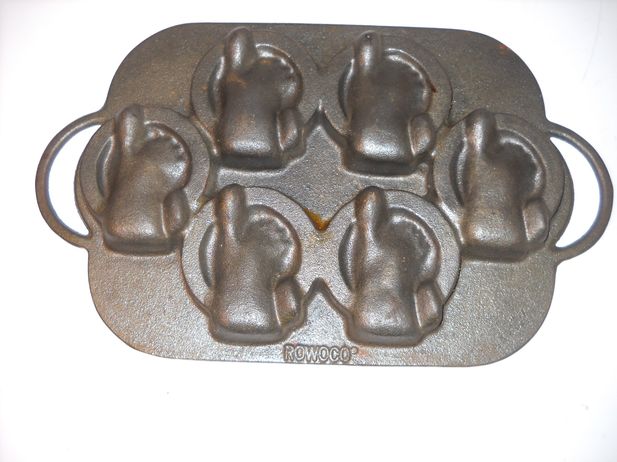 Muffin Pan Cast Iron-Deco only - household items - by owner