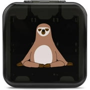 Yoga Sloth 12 Game Card Case for Switch Portable Hard Shell Protective Game Card Holder Box