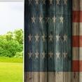thumbnail image 4 of 5 Sizes 4th of July Curtains, American Patriotic Independence Day Red Blue White Stars Print 4th Of July Patriotism Independence Day Curtains for Home Bedroom Living Room Party Decor, 4 of 5
