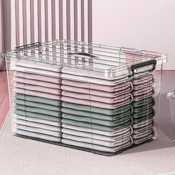 Cajas de almacenamiento transparentes multiusos para ropa de bebé