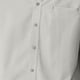 thumbnail image 4 of Blusa y camisa de manga larga con cuello vuelto para hombre, informal, de color liso, con botones, de manga larga y cuello vuelto, de poliéster., 4 of 6