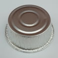 thumbnail image 4 of Moules à Tarte Ronds en Aluminium Profond Jetables pour Réchauffer Durable Four, 240 ml 50 Pcs, 4 of 8