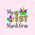 thumbnail image 4 of Inktastic My 1st Mardi Gras with Mask Boys or Girls Baby T-Shirt, 4 of 5