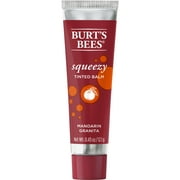 Burt's Bees 100% Natural Origin Squeezy Tinted Lip Balm, Mandarin Granita - 0.43 Ounce Tube