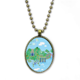 thumbnail image 1 of Singapur Mapa de Viajes Collar Colgante de cadena vintage Colección de joyas colgantes Unbranded M, 1 of 3