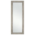 Better Homes & Gardens 27" x 70" Rectangular Leaner Mirror, Gray Rustic