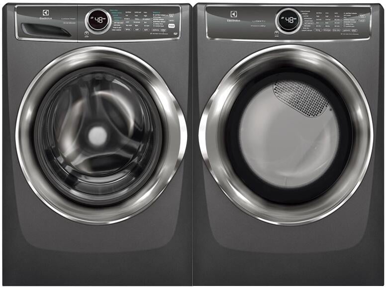 Electrolux Front Load Steam EFLS627UTT 27" Washer with EFME627UTT 27