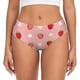 thumbnail image 1 of Fotbe Strawberries Calzones Estampados para Mujer – Ropa Interior de Algodón, Cómoda, Suave y Elástica-Large, 1 of 6