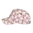 thumbnail image 2 of Lsque Daisies Flowers Baseball Cap Trucker Low Profile Hat Golf Dad Hat Adjustable Original Classic Unconstructed Plain Cap Men Women, 2 of 9
