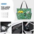 thumbnail image 3 of Sigee Flying Bees Print Extra Large Waterproof Beach Travel Bag with Zipper - Durable and Versatile for Vacation, Gym, and Daily Use, 3 of 7