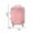 Pink, variant on Yooshoverk 10" Mini Pull-Along Suitcase - Realistic Rolling Toy for Kids with Storage Compartment - Pink/Blue Options for Imaginative Play