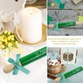 thumbnail image 3 of St. Patrick's Day Tiered Tray Decor Tabletop Wood Green Mini Rolling Pin Decoration, 3 of 7