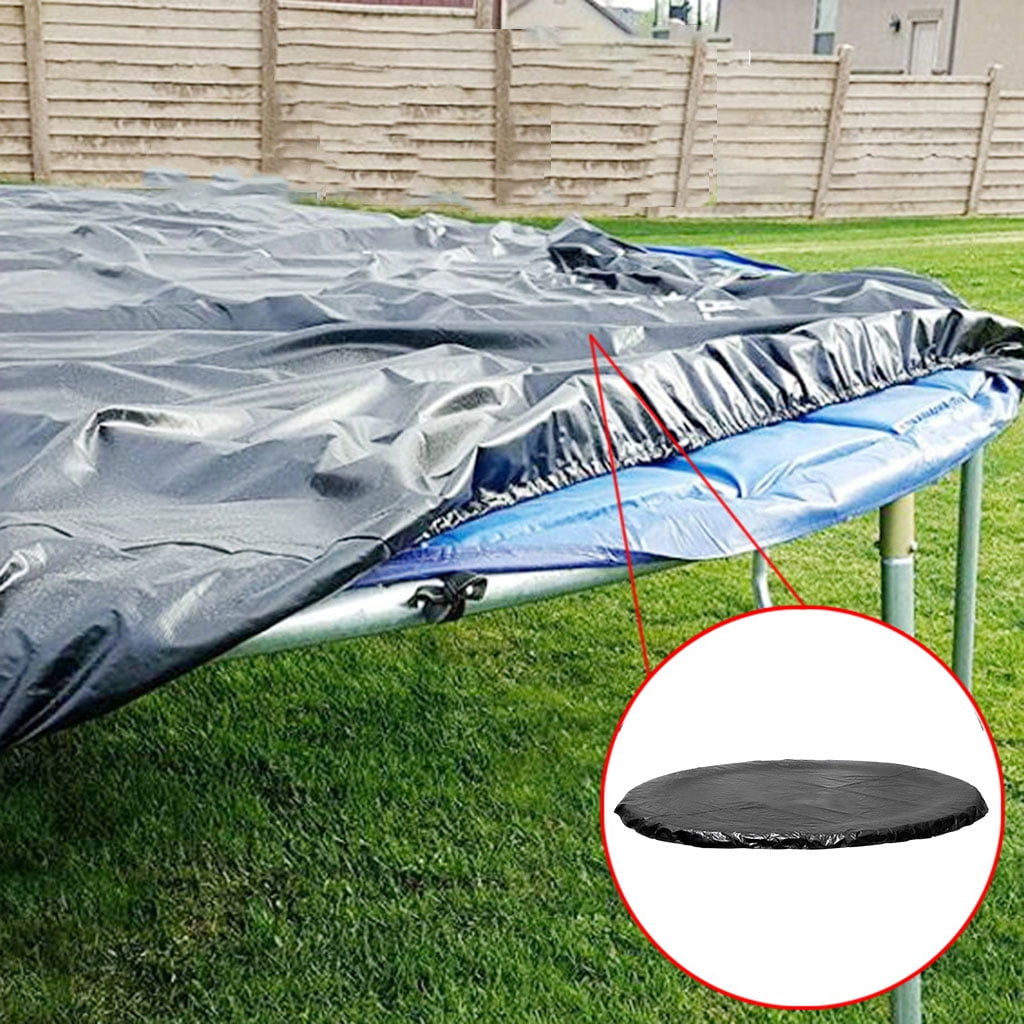 Couverture Tente Trampoline 10/12/14FT - Protection Complète Anti-UV Et Imperméable Pour 8 Poteaux