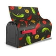thumbnail image 3 of Daiia Chili2 Mailbox Cover , Magnetic Welcome Mailbox Wraps Post Letter Box Cover for Garden Yard Home Decor-21x18 in, 3 of 9
