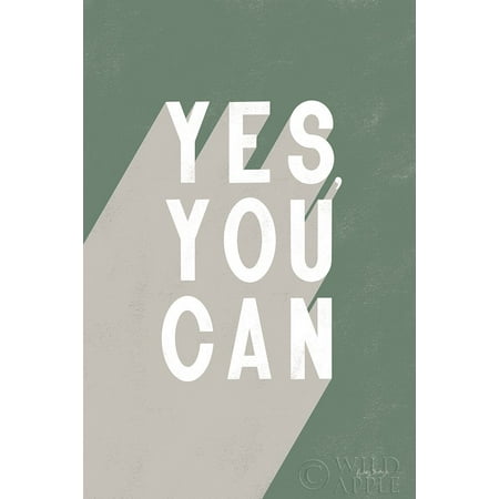 Yes You Can Sage Poster Print by Becky Thorns (24 x 36) # 63832