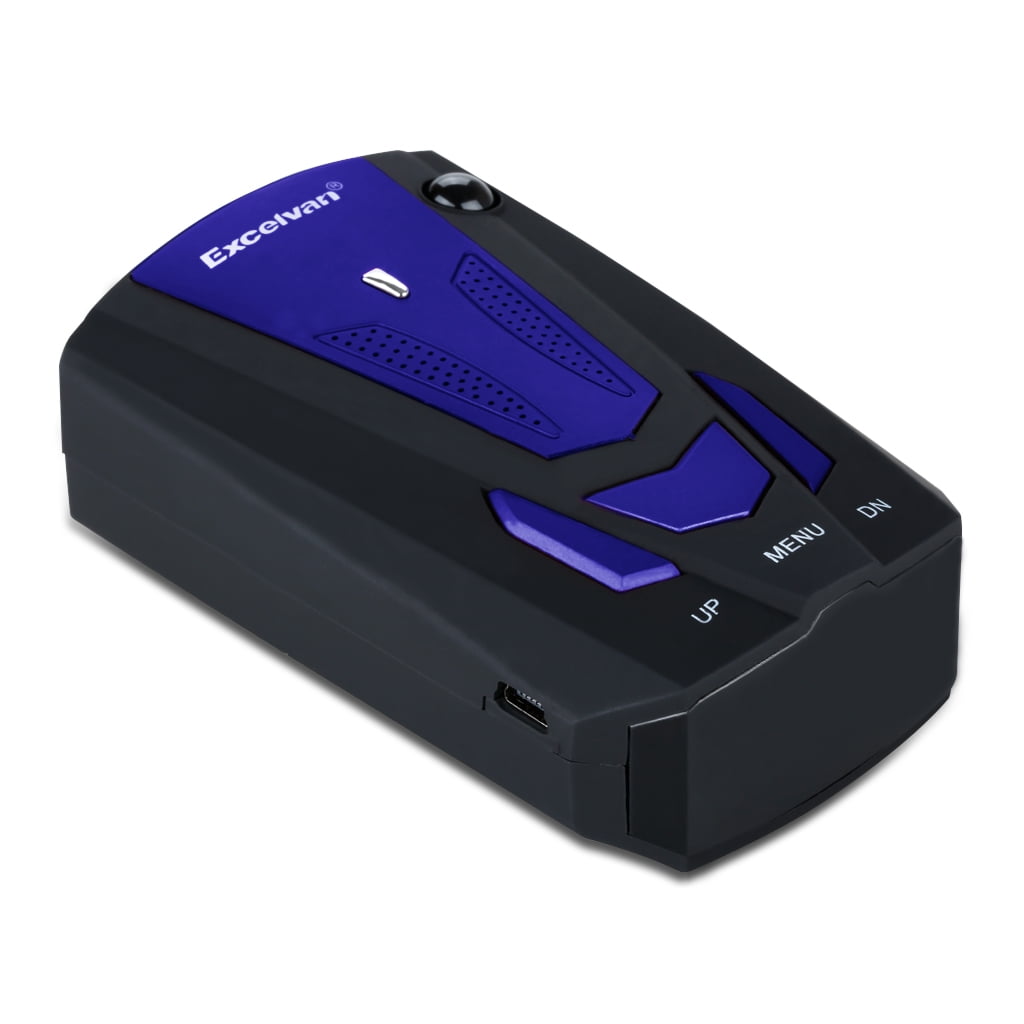Car GPS Radar Detector 16 Band Voice Alert V7 Anti Laser ...
