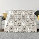thumbnail image 1 of Fotbe Puppy Manta de Franela con Estampado, Manta Ultrasuave para Cama, Sofá, Auto, Hipoalergénica y Antibolitas-60"x50", 1 of 6