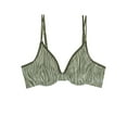 thumbnail image 2 of No Boundaries Juniors' Unlined Sheer Mesh Demi Underwire Bra, Style-NB461, 2 of 4